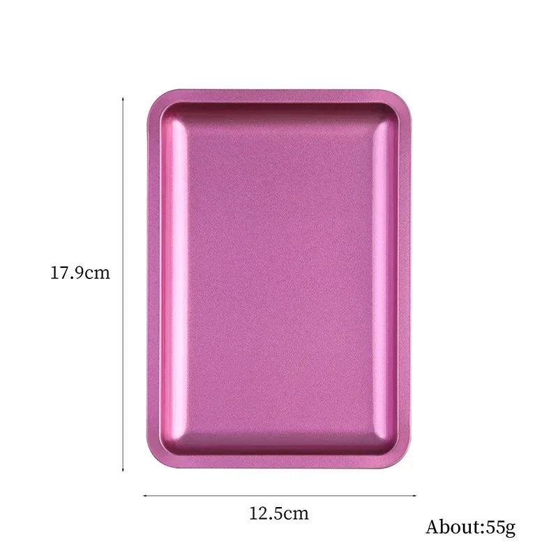 Edelstahl Kosmetik Ablage für Maniküre und Nail Art Werkzeuge