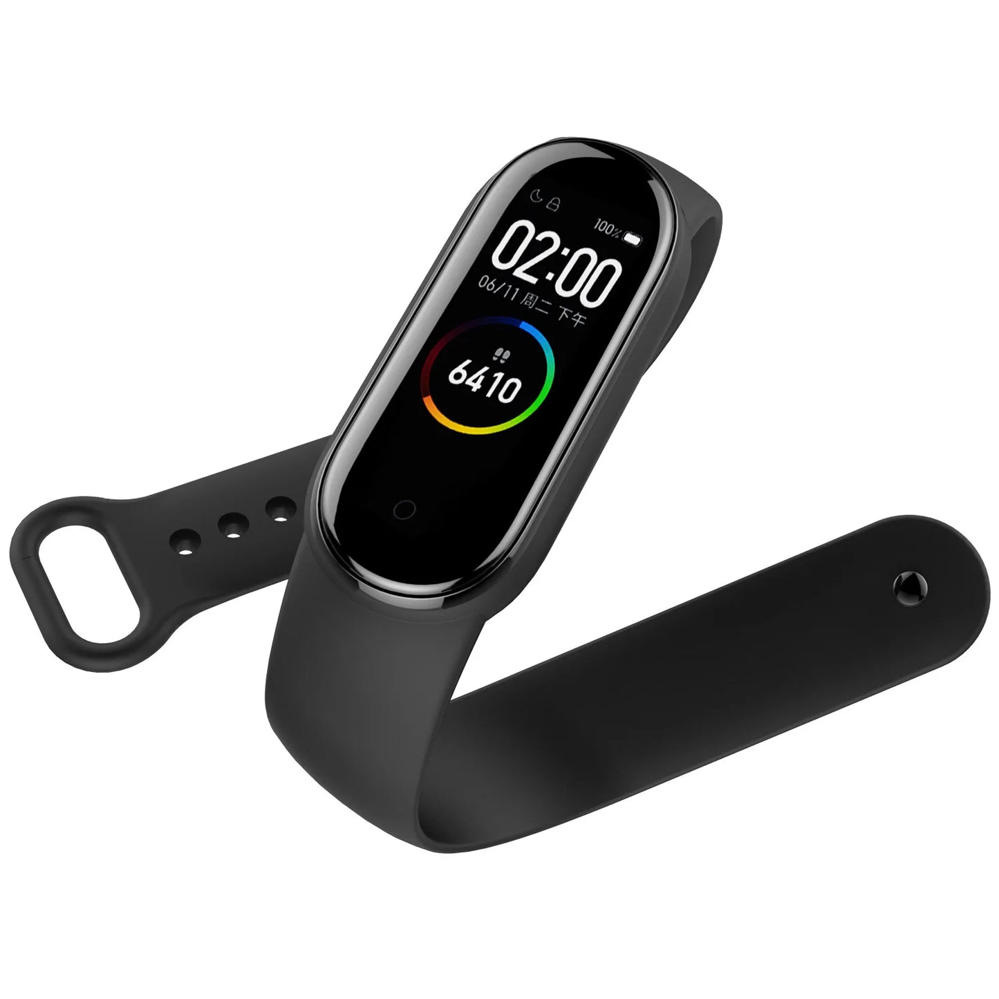Silikon Ersatzarmband für Sportliche Smartwatches bis 220 mm Handgelenk