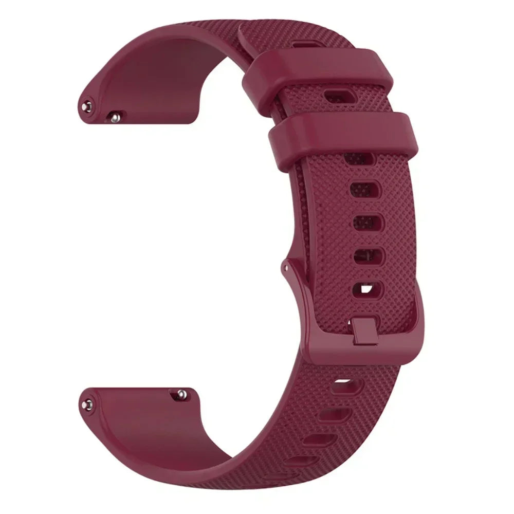 Flexibles Silikonarmband 20/22mm – Komfort - Stil für Huawei, Garmin - Samsung