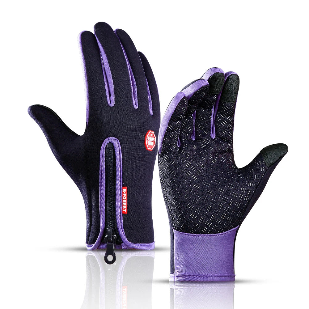 Winterwarme Touchscreen-Handschuhe Unisex – Spritzwassergeschützt - Rutschfest