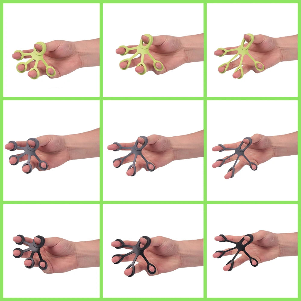 Silikon Handtrainer Fingertrainer Krafttraining für Handgelenk - Finger