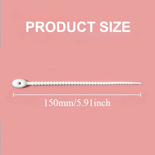 10 bis 50 Stück silikon Kabelbinder in Candy Farben mit Schnalle 15cm