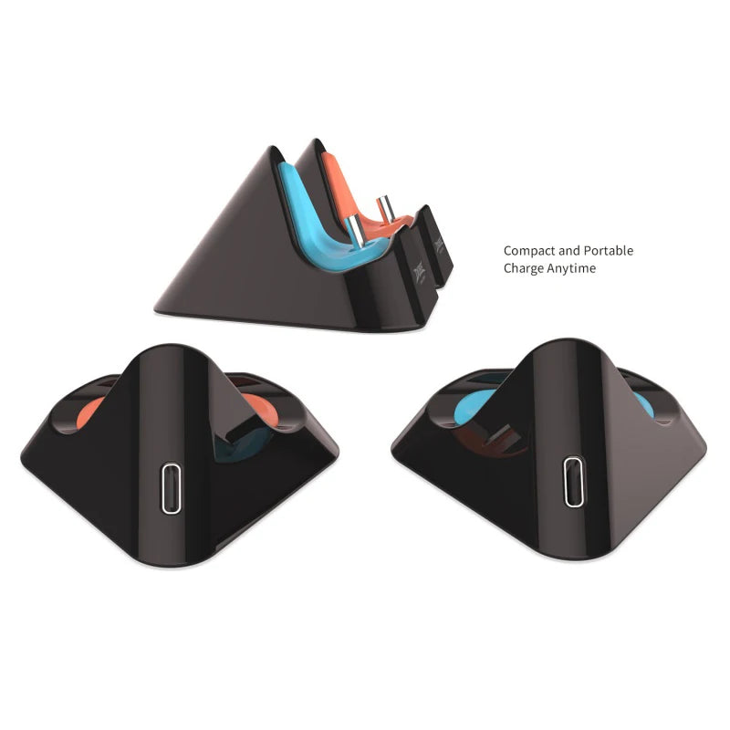 Tragbare Ladestation mit USB-C für Nintendo Switch Modelle Schnelllade-Dock