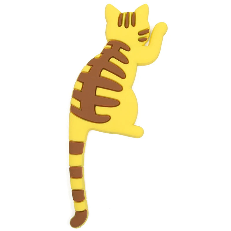 Flexible Katzen Haken mit Magnet für Küche Kühlschrank und Büro