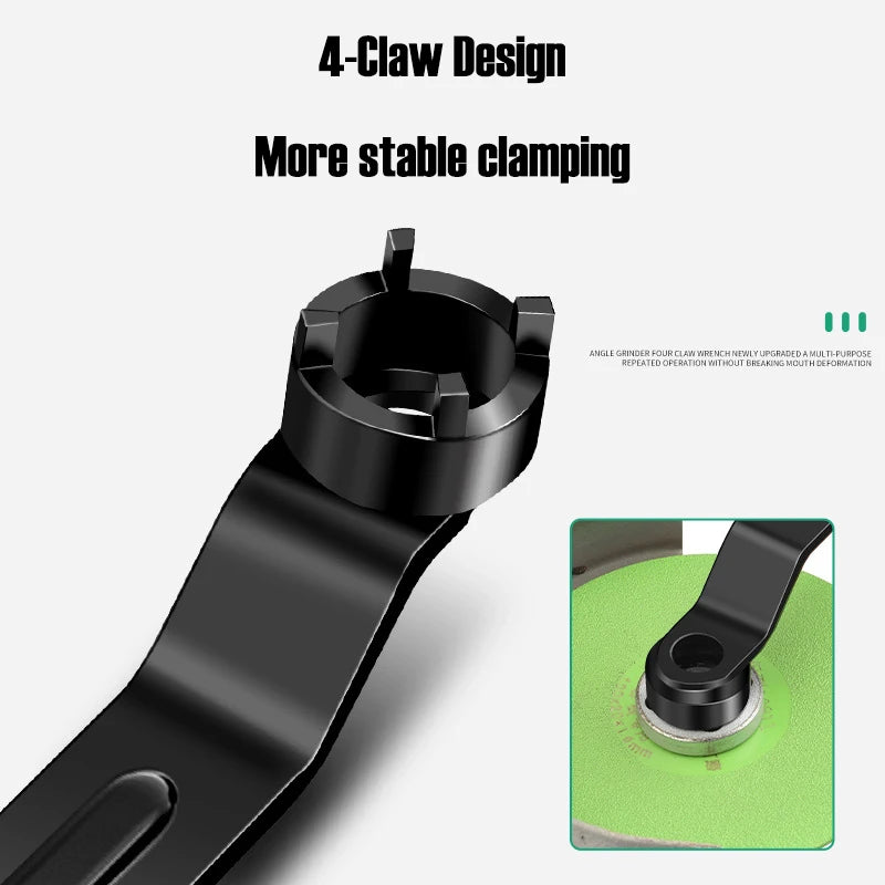 Robuster 3-in-1 Winkelschleifer-Schlüssel | 10/13mm | Chrom-Vanadium