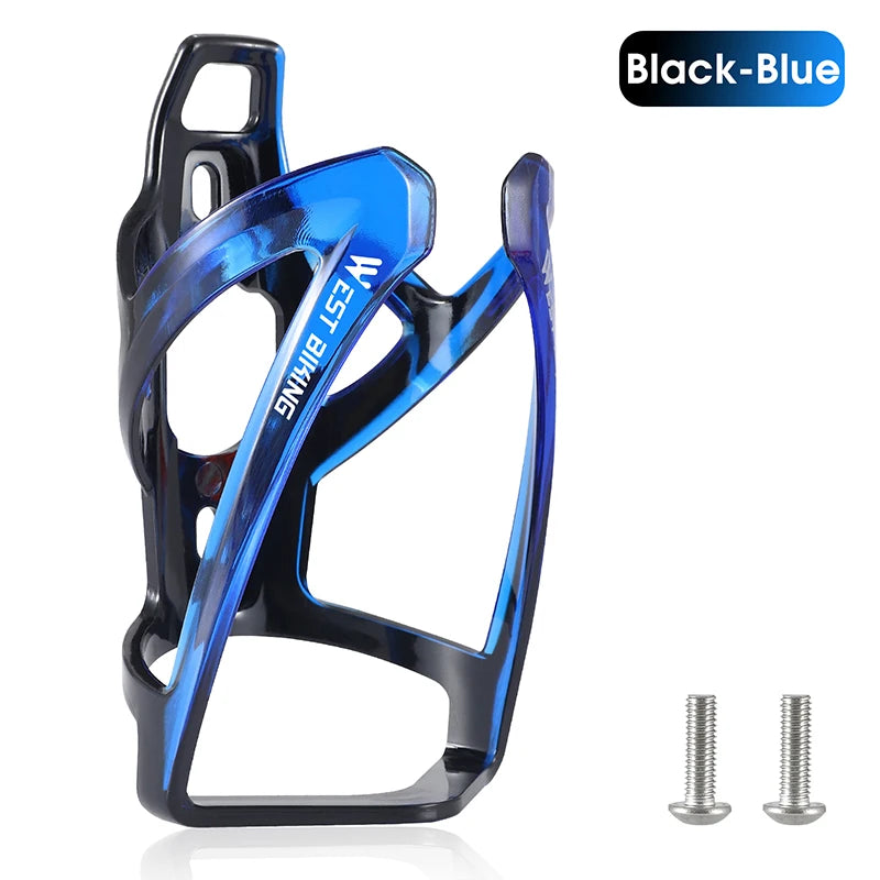 Ultraleichter Fahrradflaschenhalter mit buntem Farbverlauf – robust - stylisch