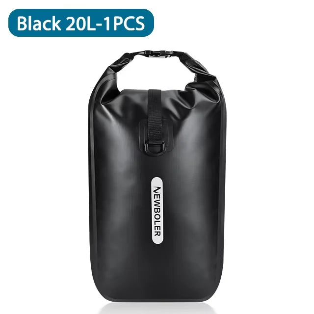 Wasserdichte Fahrrad Gabel Tasche 10L 20L Quick Release Sitz Stamm Tasche