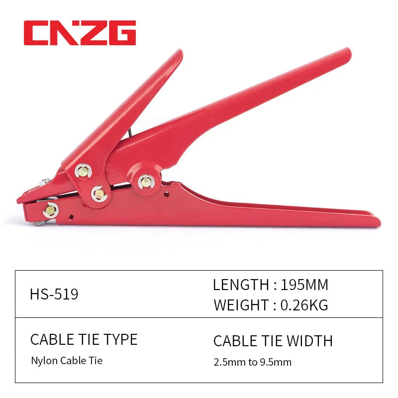 Kabelbinder Spann- - Schneidwerkzeug für Nylon 2,4-4,8mm automatische Ablösung