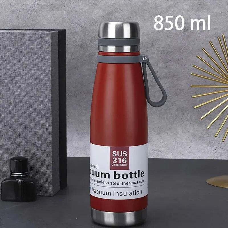 Vakuumisolierte Edelstahl-Thermosflasche 850-1500ml – warm - kalt lang