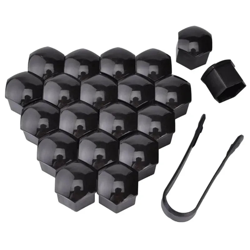 20er Set Radmutter Kappen Staubdicht 17mm 19mm 21mm Felgen Abdeckung