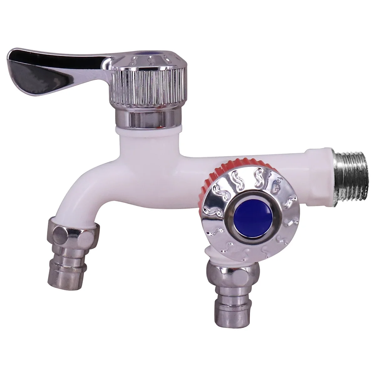Multifunktions-Wasserhahn Küche Waschmaschine – Dual Control Edelstahl