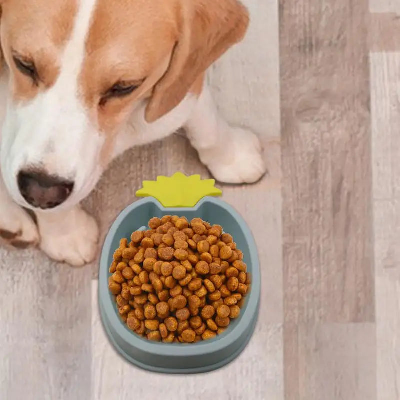 Langsamer Futternapf Tiere Ananas Design Puzzle Futterspender große Hunde