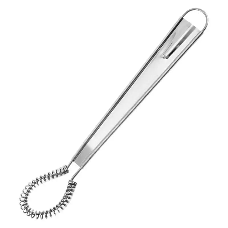 Handlicher Mini-Eimixer aus Edelstahl mit manuellem Schneebesen