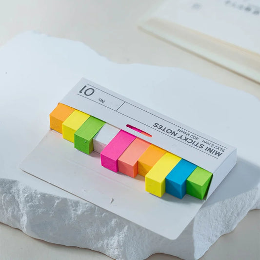 Wasserfeste, transparente Haftnotizen 800 Stück für übersichtliches Lesen