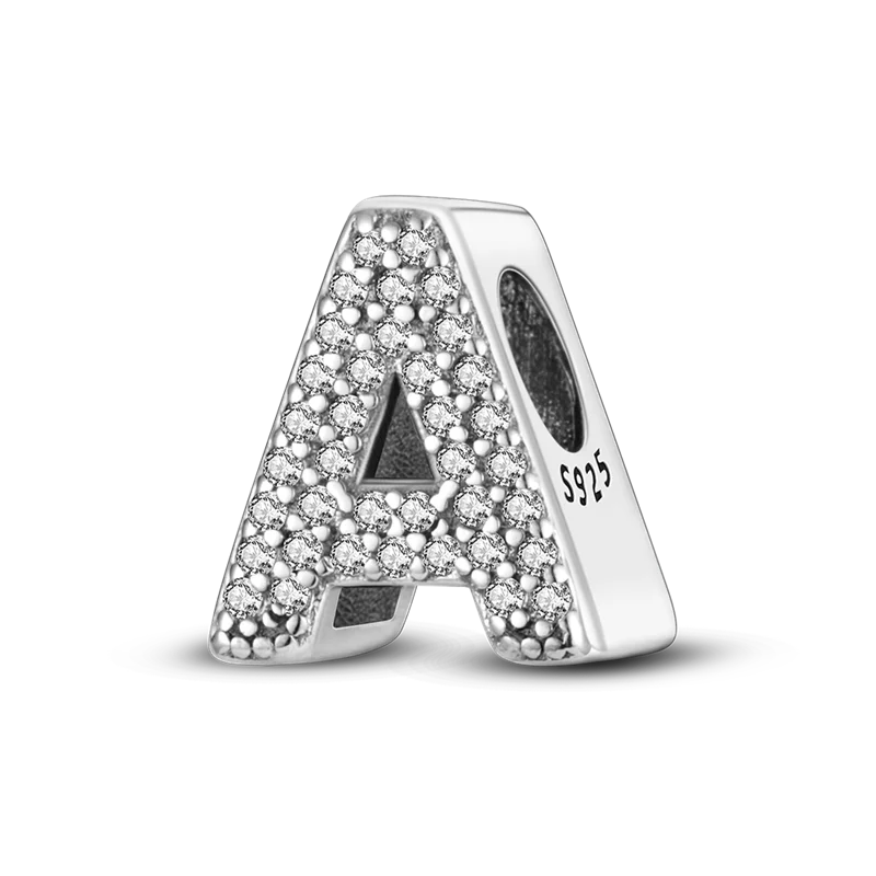 925 Sterling Silber Charm mit rosa Schmetterling - leuchtenden Glühwürmchen