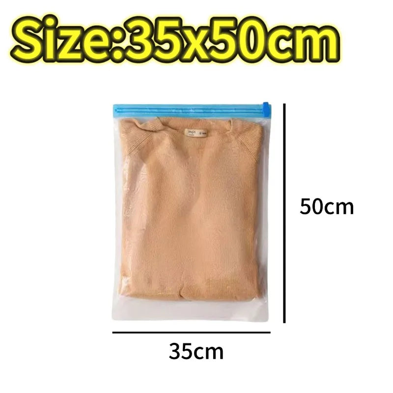 Vakuumbeutel Kompressionsbeutel zur platzsparenden Kleidung Aufbewahrung