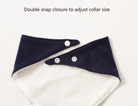 Weiches 3-teiliges Baby-Speicheltuch Set für Jungen - Mädchen – saugfähig, unisex