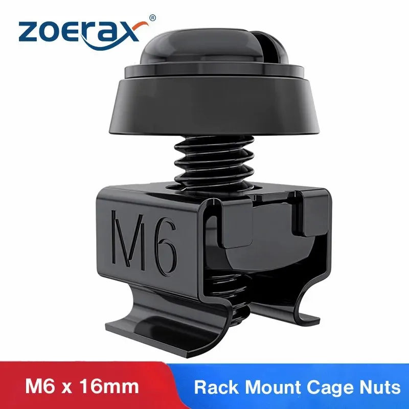 M6 x 16mm Käfigmuttern Schrauben Unterlegscheiben für Rackserverzubehör