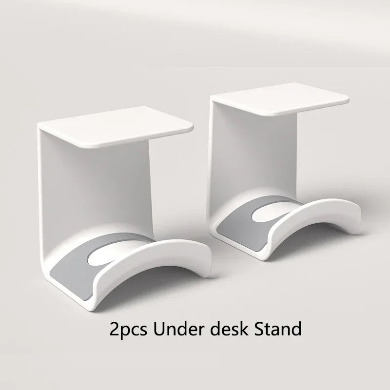 Kopfhörer Ständer Wandhalterung Unter Schreibtisch Headset Rack ohne Stanzen