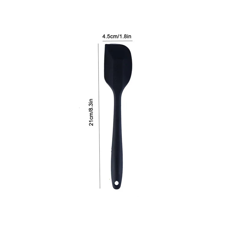 Silikon Spatel Antihaft Hitzebeständig für Creme - Kuchen Backen DIY Küche