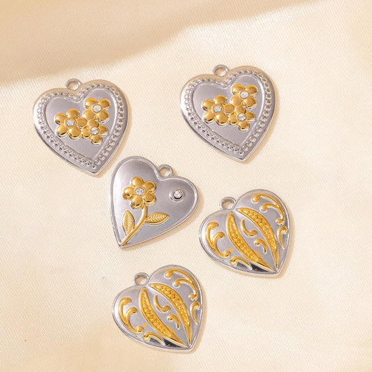 Robuste Metallanhänger Muschel Seestern für Schmuck DIY Projekte