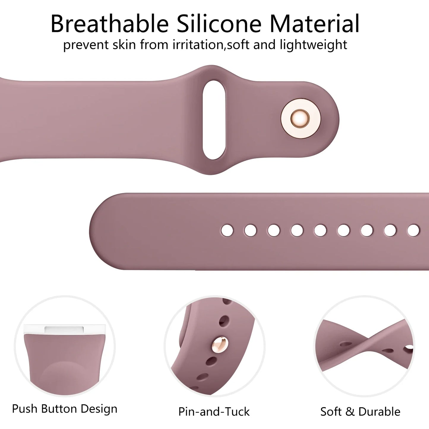 Silikon Armband Sport Ersatz für Fitbit Versa 1 2 3 4 Lite Sense 2