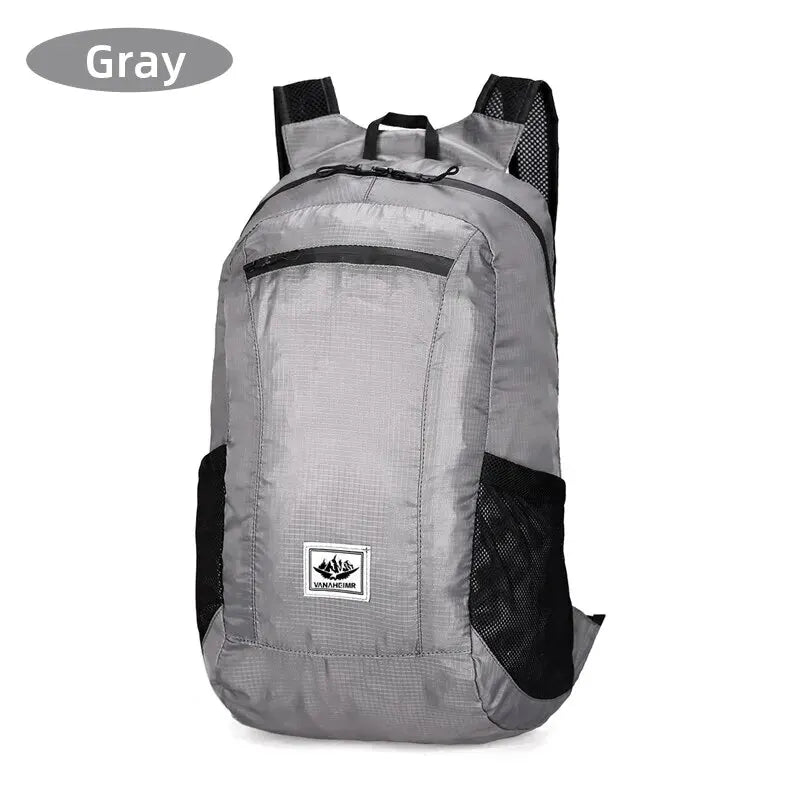 Ultraleichter 20L Outdoor-Rucksack – faltbar, wasserdicht - bequem für Wanderungen