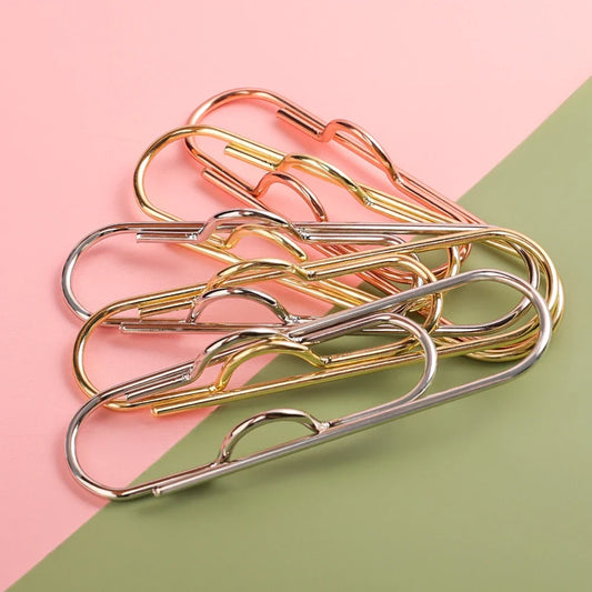 Multifunktionale Metall Büroklammern Stift Halter Clips für Notizbücher