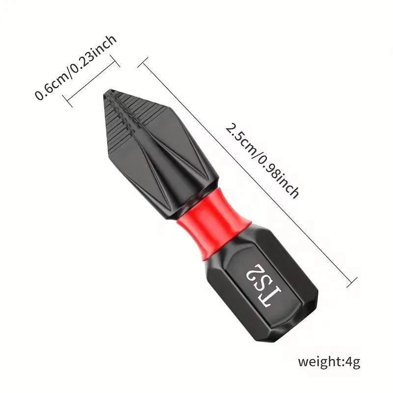 20-teiliges magnetisches PH2 Schraubendreherkopf-Set – robust - rutschfest