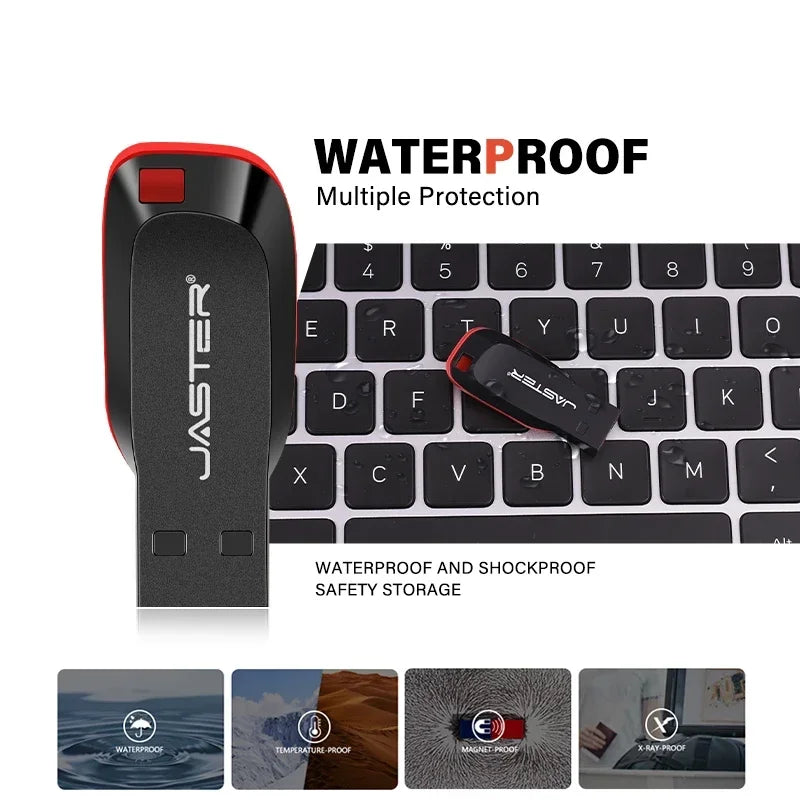 USB 2.0 Flash Drive Set 5x 16-128GB Portable Speicherstick robust