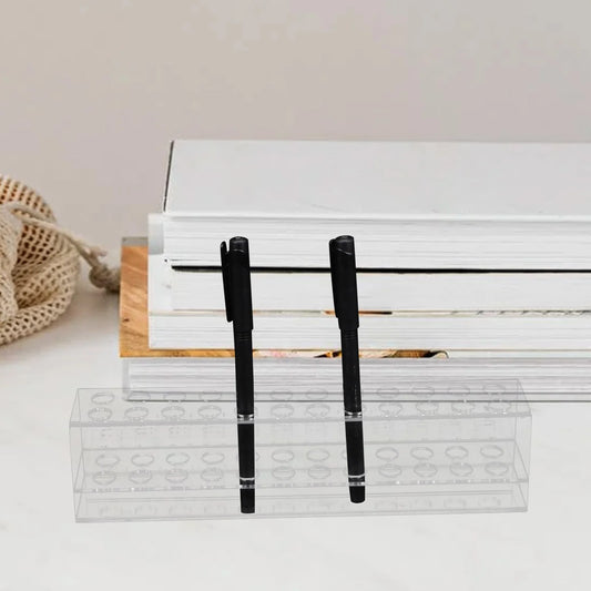 Kreative Stifthalter Lagerungsbox aus Kunststoff mit Multi-Loch Design