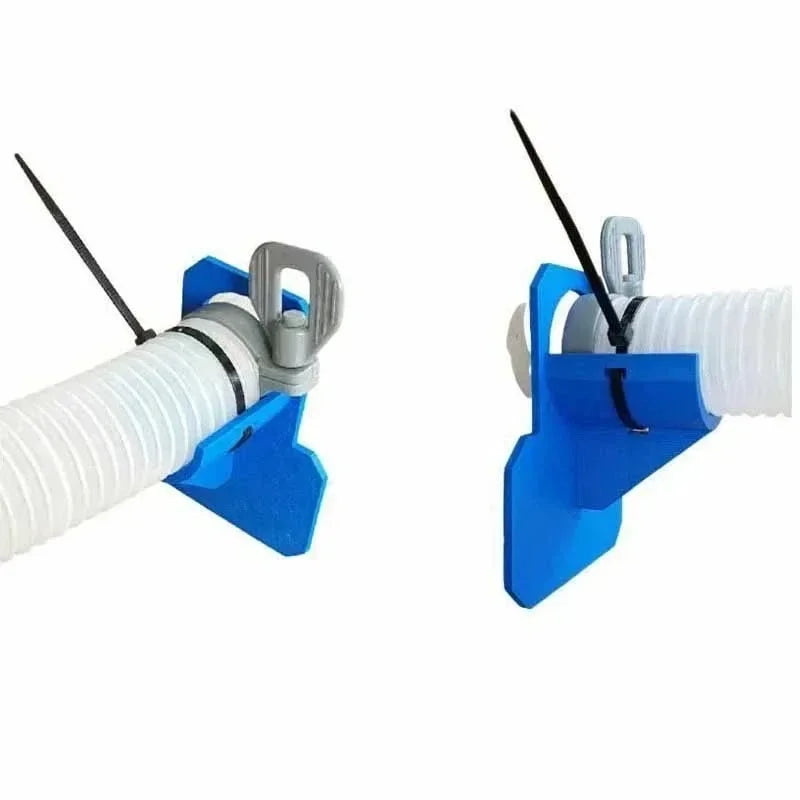Sichere Pool-Rohrhalterung 30-38mm inkl. Kabelbinder – Schutz - Stabilität garantiert