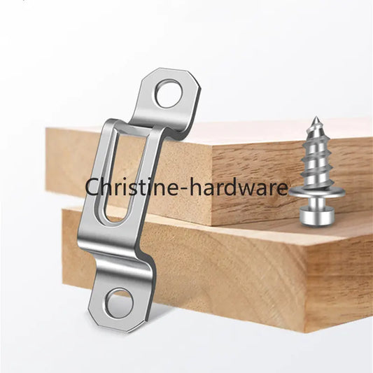 50er Set Edelstahl Möbelverbinder Schrauben Unsichtbar für Möbelbau