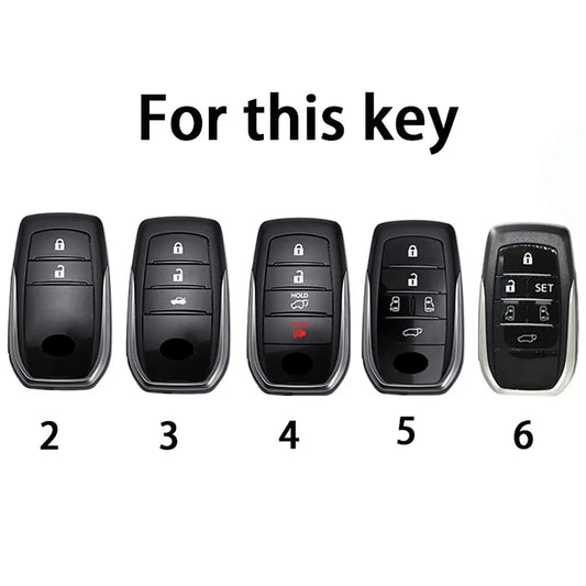 Transparente TPU-Schlüsselhülle mit perfektem Schutz für Fahrzeugschlüssel