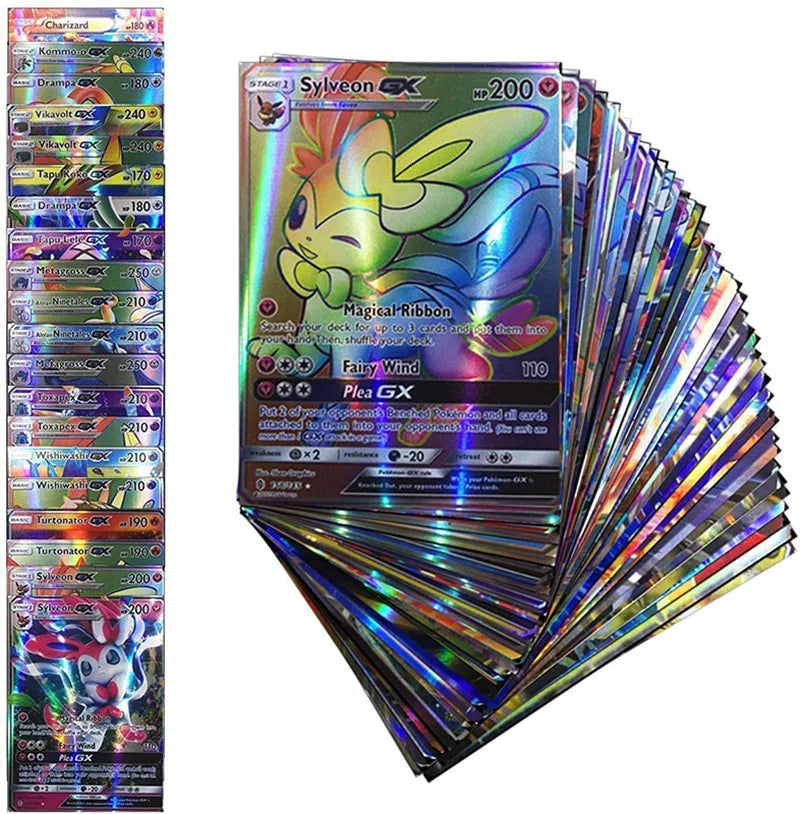20er Set Pokémon Sammelkarten GX Tag Team VMAX EX Mega