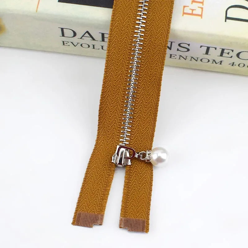 5er Set Metall Reissverschluesse offen 12-70 cm ideal fuer Taschen