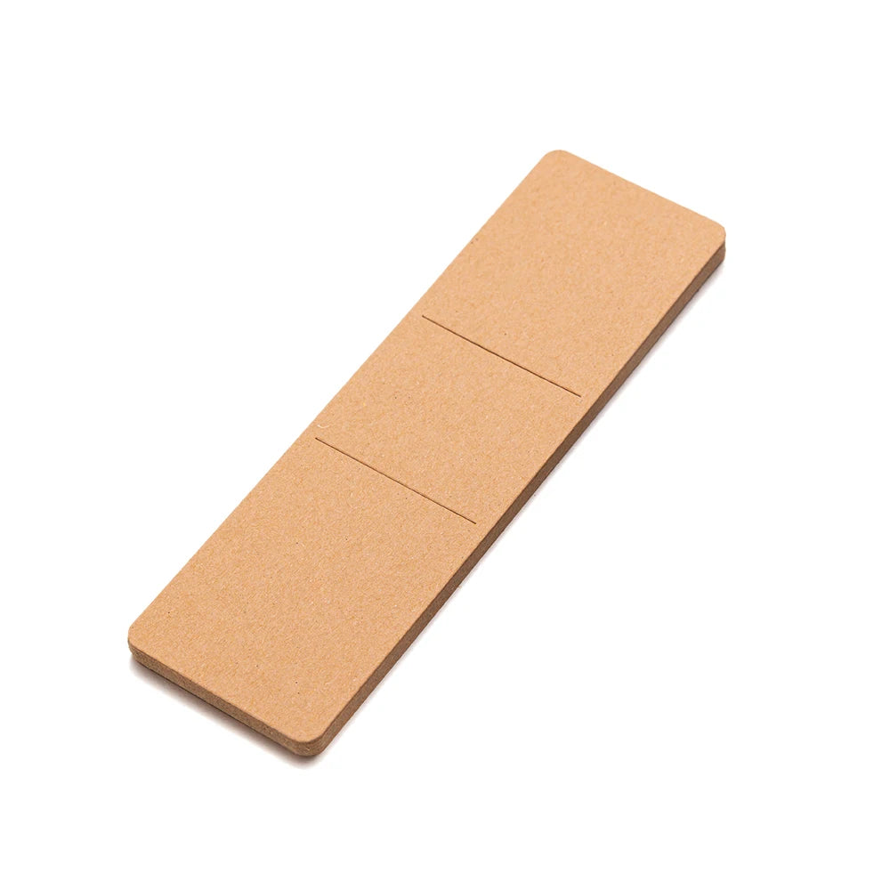 Kraftpapier Lesezeichenhalter für DIY-Verpackungen - 10/30/50 Stück Set