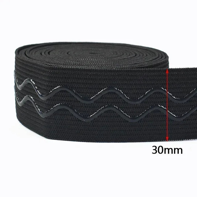 Elastisches Gurtband 20-50mm als Anti-Rutschband für Gürtel und Kleidung