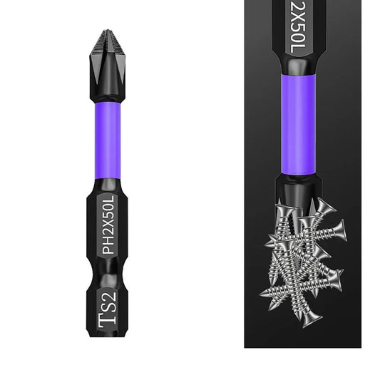 Magnetisches Kreuzschraubendreher-Set mit rutschfestem Griff