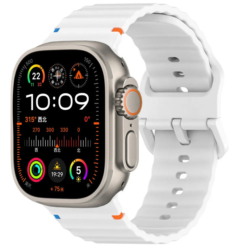 Atmungsaktives Silikonarmband 38-49mm – Nachhaltig, sportlich - individuell