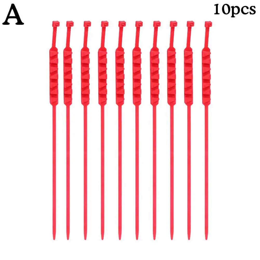 10-teiliges Set rutschfeste Schneeketten für Reifen und Räder