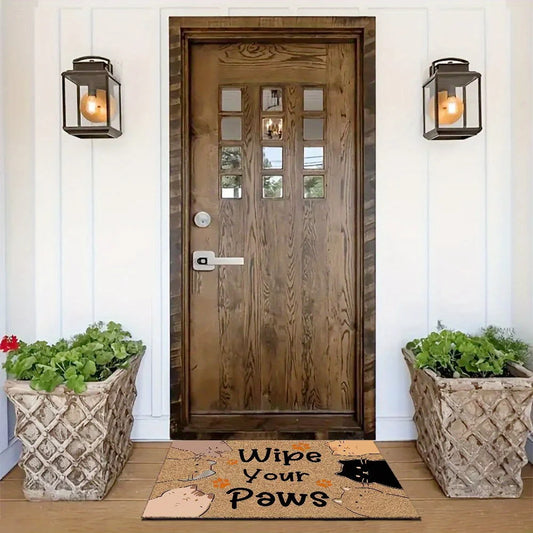 Niedliche Katzenpfoten Fußmatte Antirutsch Eingang Schmutzfangmatte diverse Größen