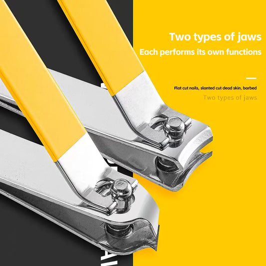 Nagelknipser-Set 5-teilig aus Edelstahl für Finger und Zehen-Yabubest - Home & More