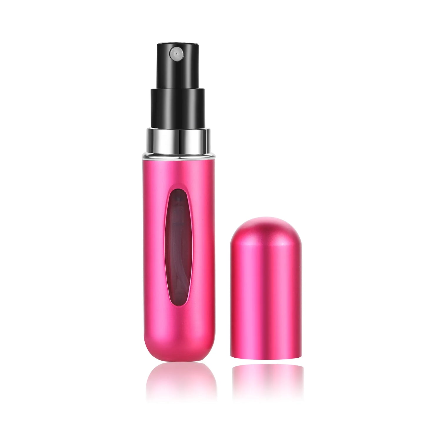 Praktische 5ml Mini Sprühflasche – Nachfüllbar, bunt - ideal für Reisen