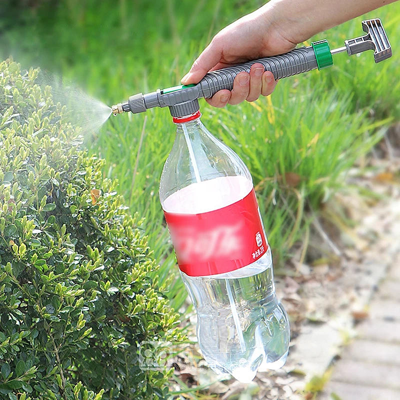 Flexibel einstellbare Hochdruck-Luftpumpe mit Sprühkopf für Garten - Landwirtschaft