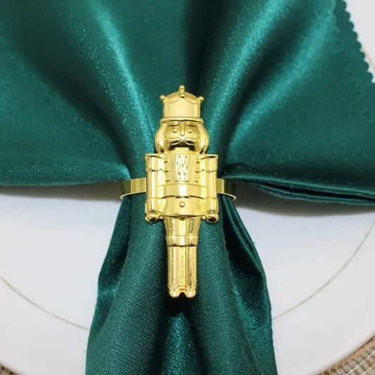 1-36 Stück Nussknacker Soldat Serviettenring Kreativer Serviettenhalter