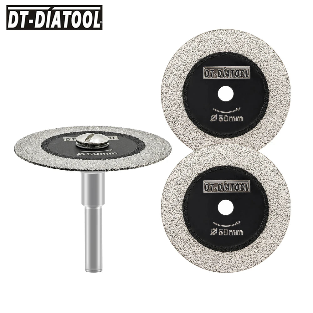 Diamant Mini Säge Glas Trennscheiben Set 3 Größen für Fliesen und Kristall