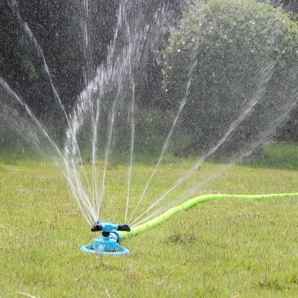 Effiziente 360° Sprinklerdüse Grün – Automatisch Rotierendes Gartenspray