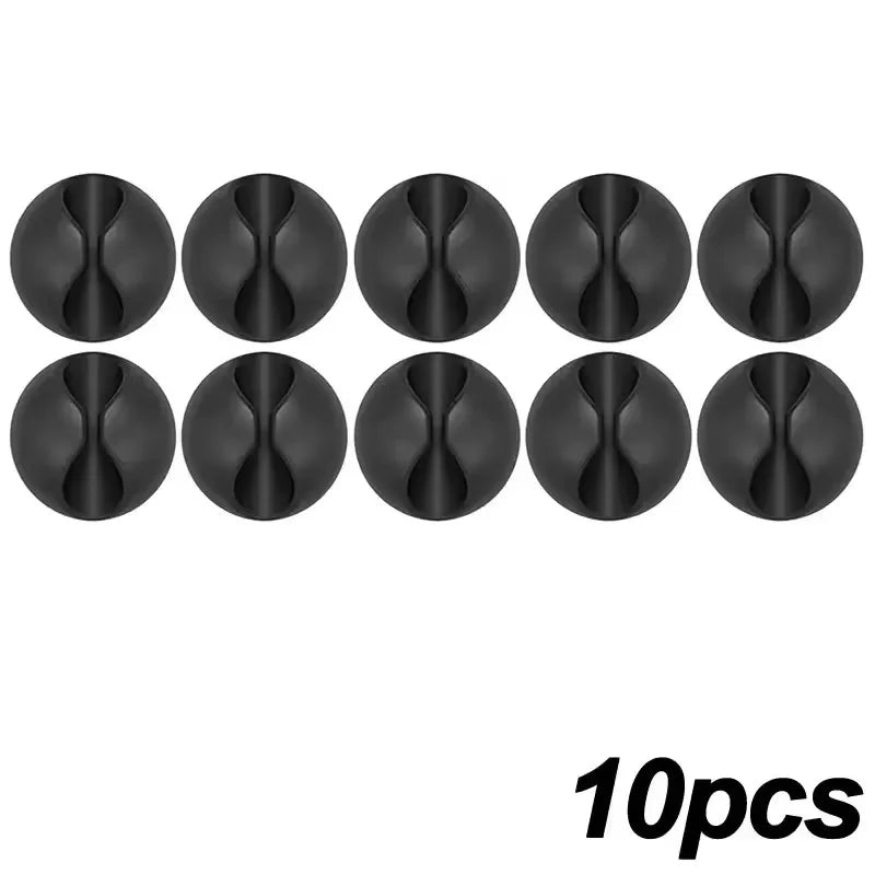 Mini Kabel Wickler Organizer USB Ladekabel Clips Set 5 oder 50 Stück