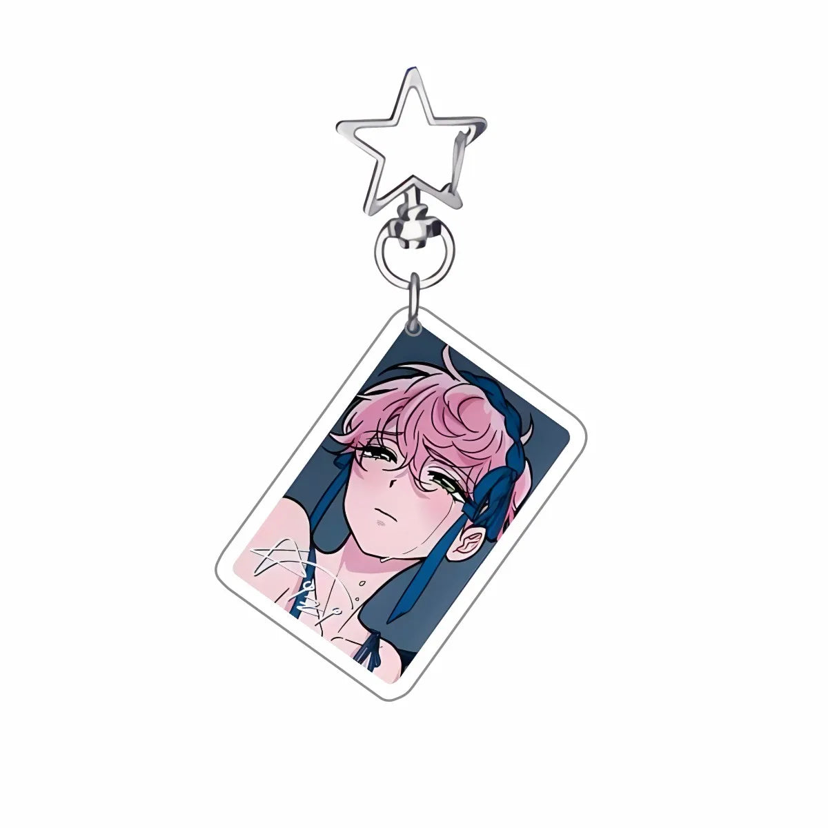 Anime Acryl Schlüsselanhänger mit Metallring 6cm für Fans und Cosplay